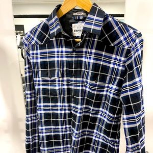 Mens Express Casual Button Down - Size S